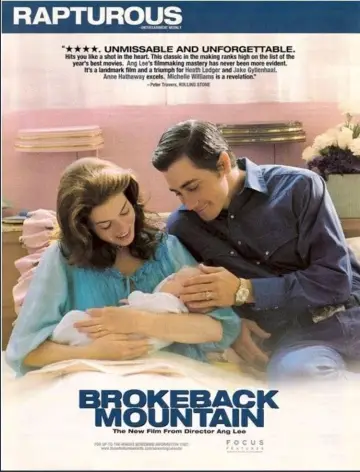Poster to the movie "Brokeback Mountain" #1627054