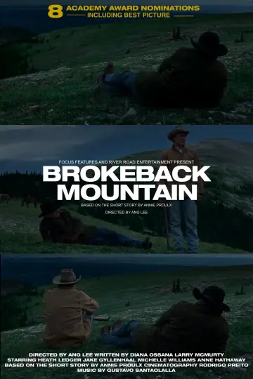 Poster to the movie "Brokeback Mountain" #59056