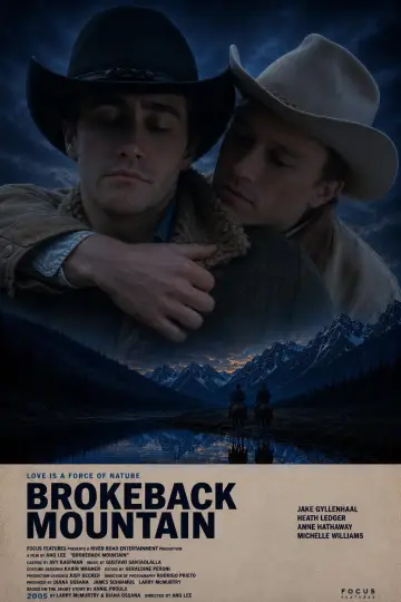 Poster to the movie "Brokeback Mountain" #913181