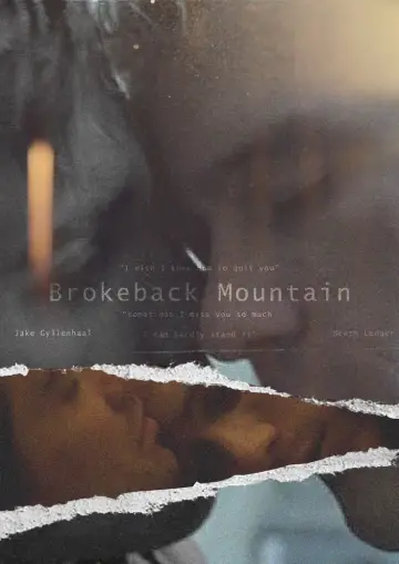 Poster to the movie "Brokeback Mountain" #961569