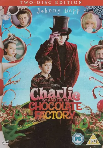 Poster to the movie "Charlie and the Chocolate Factory" #833401