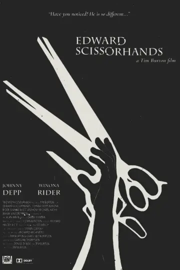 Poster to the movie "Edward Scissorhands" #1178877