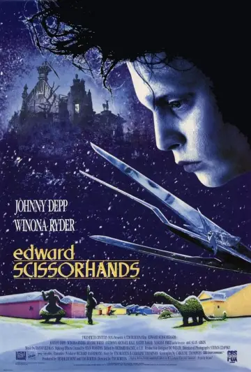 Poster to the movie "Edward Scissorhands" #31860