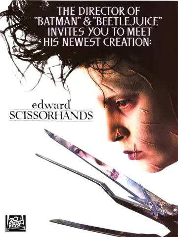 Poster to the movie "Edward Scissorhands" #835465