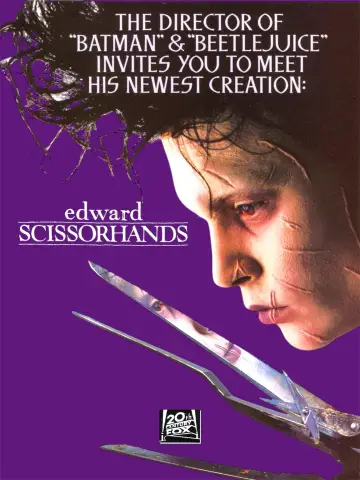 Poster to the movie "Edward Scissorhands" #835476