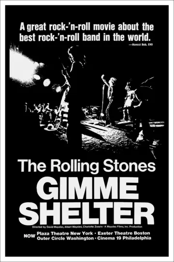 Poster to the movie "Gimme Shelter" #1098754