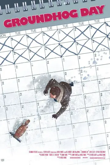 Poster to the movie "Groundhog Day" #1156248