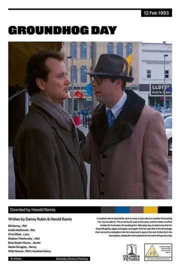 Poster to the movie "Groundhog Day" #961733