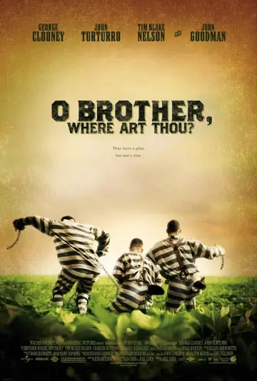 Poster to the movie "O Brother, Where Art Thou?" #860782