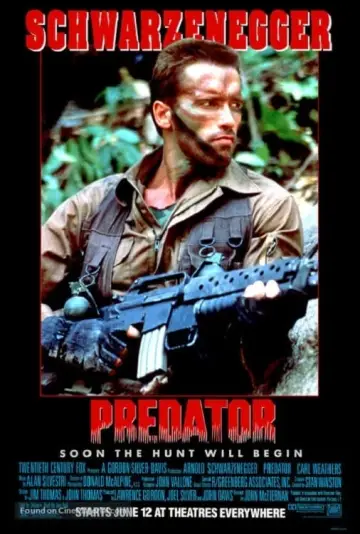 Poster to the movie "Predator" #28649
