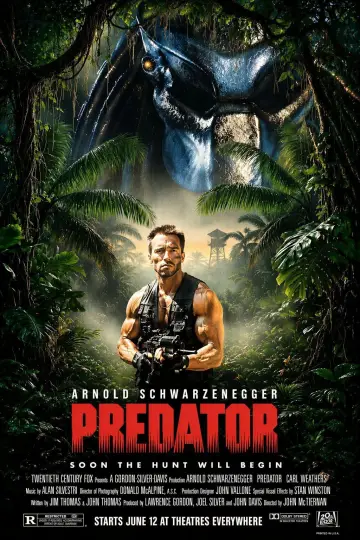 Poster to the movie "Predator" #799094