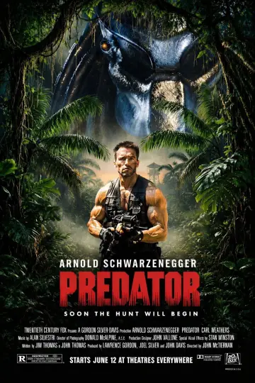 Poster to the movie "Predator" #799095