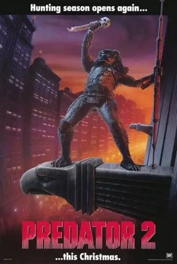 Poster to the movie "Predator 2" #453956