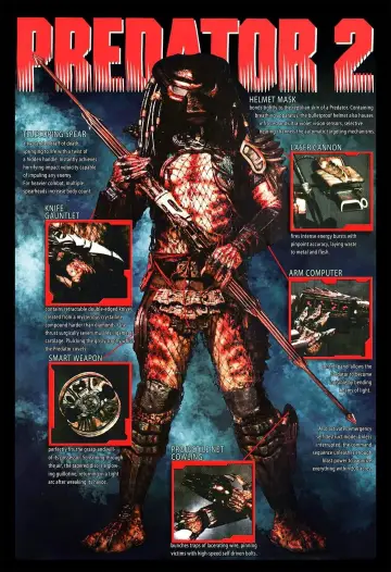 Poster to the movie "Predator 2" #640378