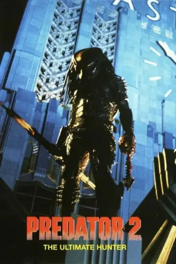 Poster to the movie "Predator 2" #640394
