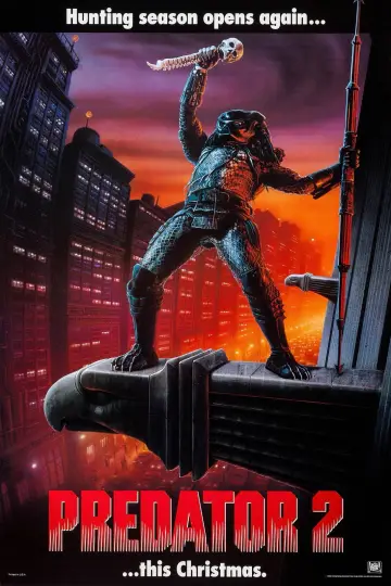 Poster to the movie "Predator 2" #784906