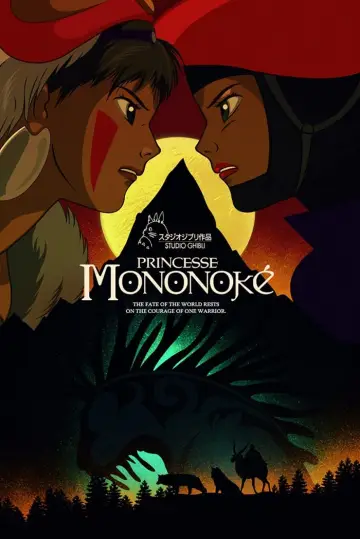 Poster to the movie "Princess Mononoke" #174624
