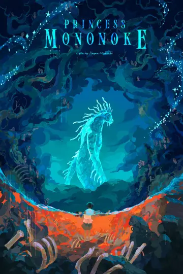 Poster to the movie "Princess Mononoke" #517670