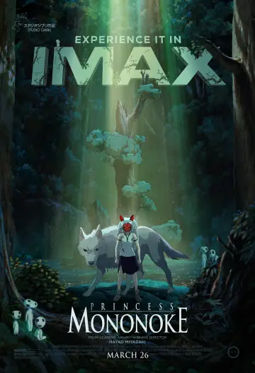 Poster to the movie "Princess Mononoke" #517783