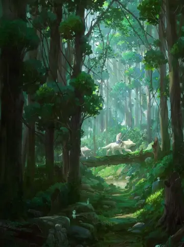 Poster to the movie "Princess Mononoke" #749506