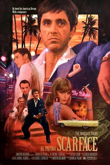 Poster to the movie "Scarface" #556388