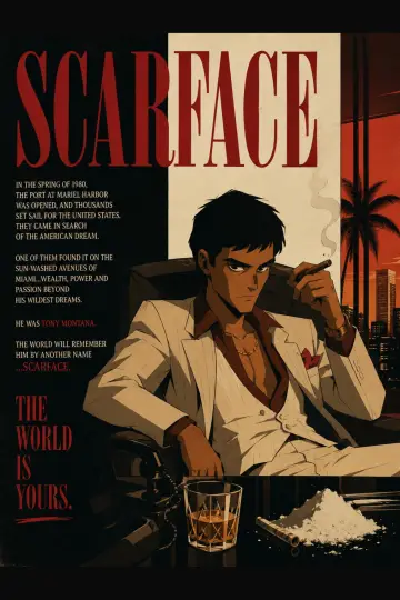 Poster to the movie "Scarface" #831650