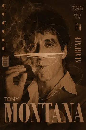 Poster to the movie "Scarface" #831658