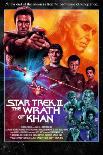 Poster to the movie "Star Trek II: The Wrath of Khan" #722345