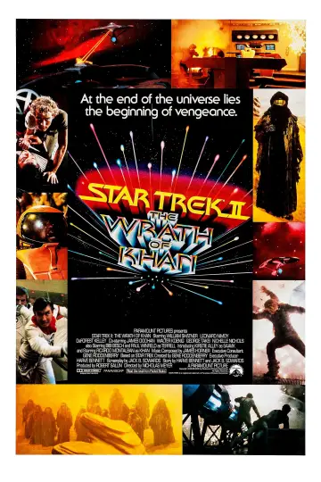 Poster to the movie "Star Trek II: The Wrath of Khan" #722348