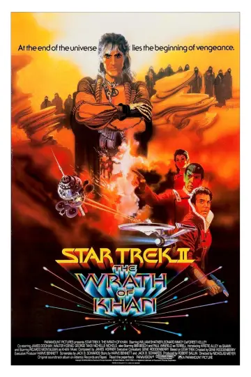 Poster to the movie "Star Trek II: The Wrath of Khan" #722353
