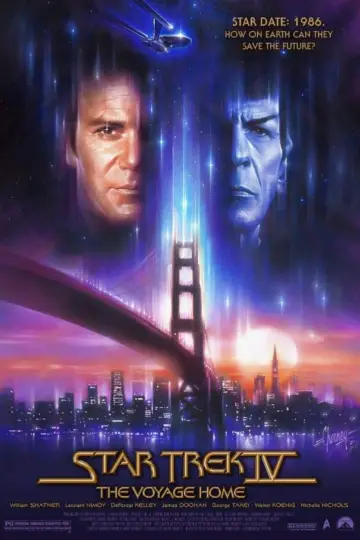 Poster to the movie "Star Trek IV: The Voyage Home" #856612