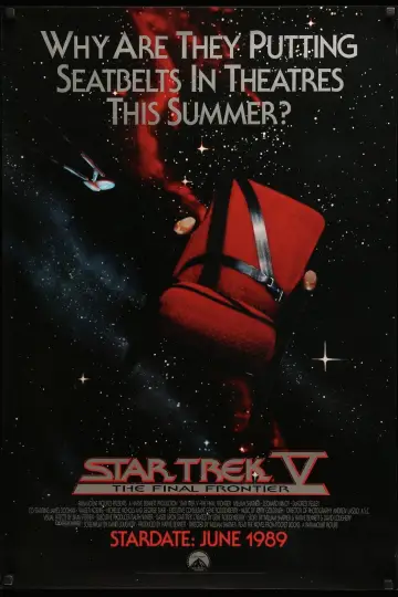 Poster to the movie "Star Trek V: The Final Frontier" #867602