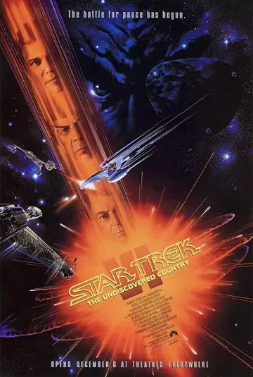 Poster to the movie "Star Trek VI: The Undiscovered Country" #896772