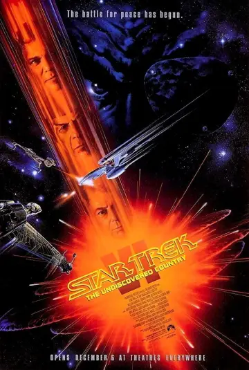 Poster to the movie "Star Trek VI: The Undiscovered Country" #896774