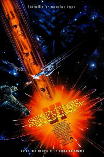 Poster to the movie "Star Trek VI: The Undiscovered Country" #992558