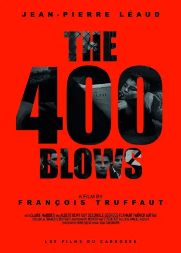 Poster to the movie "The 400 Blows" #677853