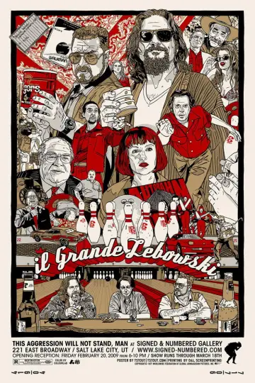 Poster to the movie "The Big Lebowski" #602533