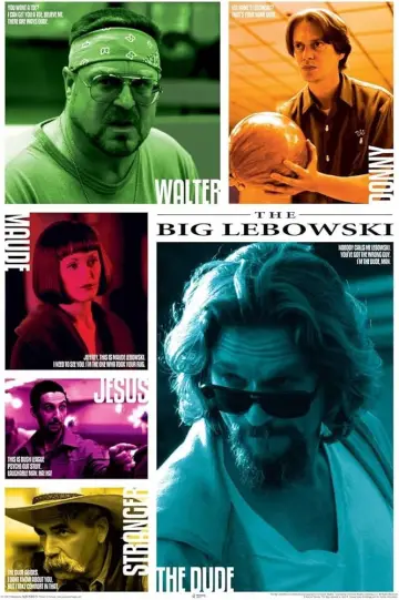 Poster to the movie "The Big Lebowski" #836355