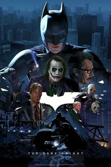 Poster to the movie "The Dark Knight" #827784