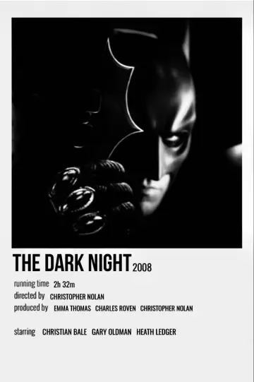 Poster to the movie "The Dark Knight" #827802