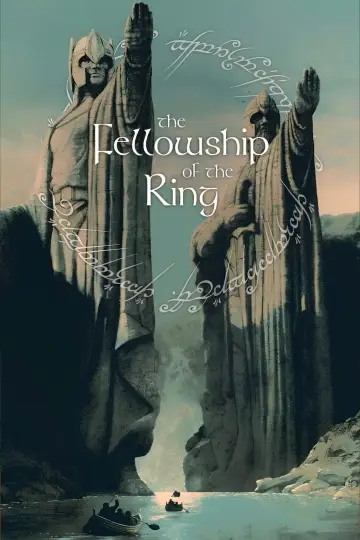 Poster to the movie "The Lord of the Rings: The Fellowship of the Ring" #1155292