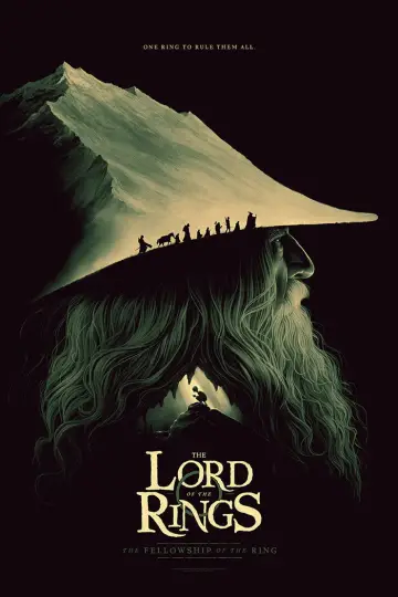 Poster to the movie "The Lord of the Rings: The Fellowship of the Ring" #515865