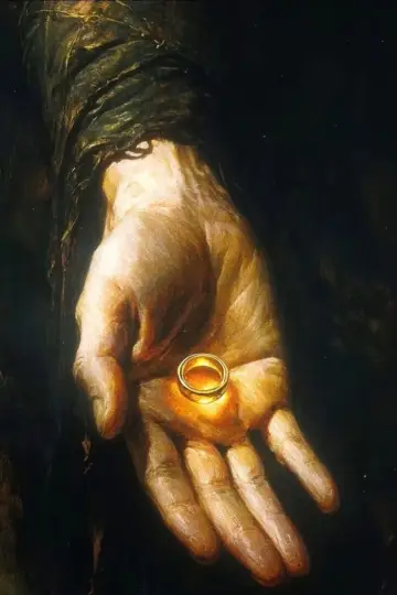Poster to the movie "The Lord of the Rings: The Fellowship of the Ring" #828250