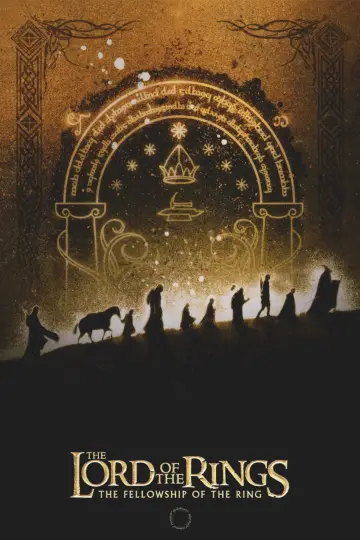 Poster to the movie "The Lord of the Rings: The Fellowship of the Ring" #925649