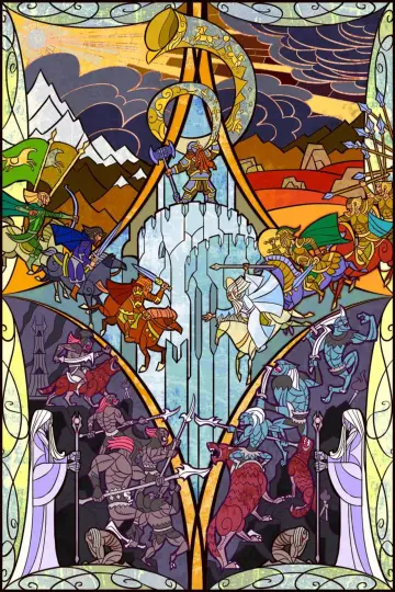 Poster to the movie "The Lord of the Rings: The Two Towers" #516721