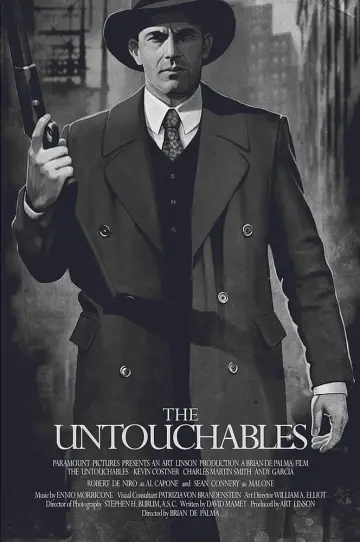 Poster to the movie "The Untouchables" #490838