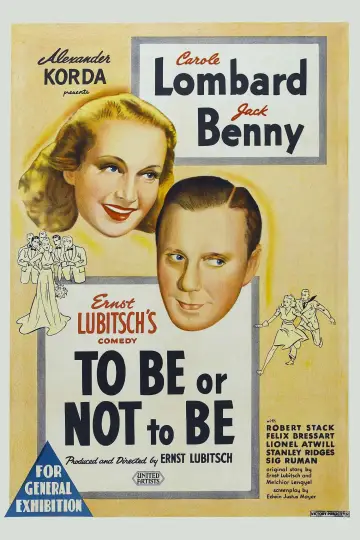 Poster to the movie "To Be or Not to Be" #184027