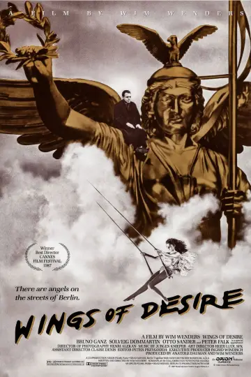 Poster to the movie "Wings of Desire" #754403