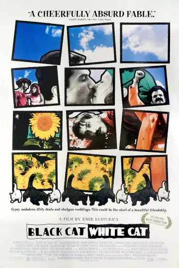 Poster to the movie "Black Cat, White Cat" #874062