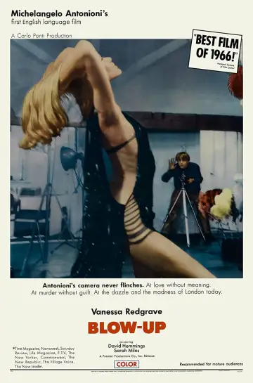 Poster to the movie "Blow-Up" #140008